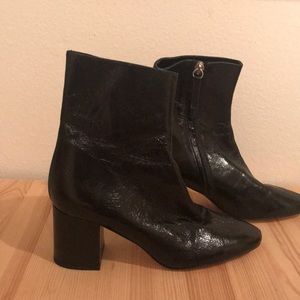 Zara Patent Ankle Boot